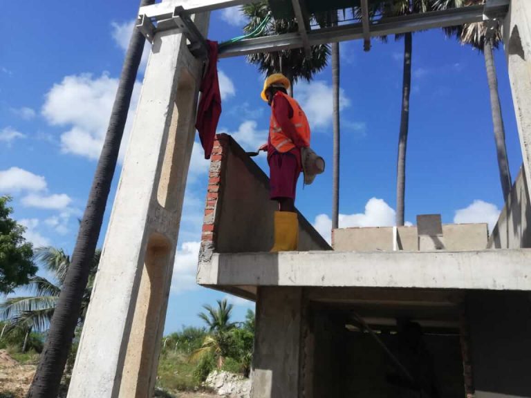 Construction of Water Sump